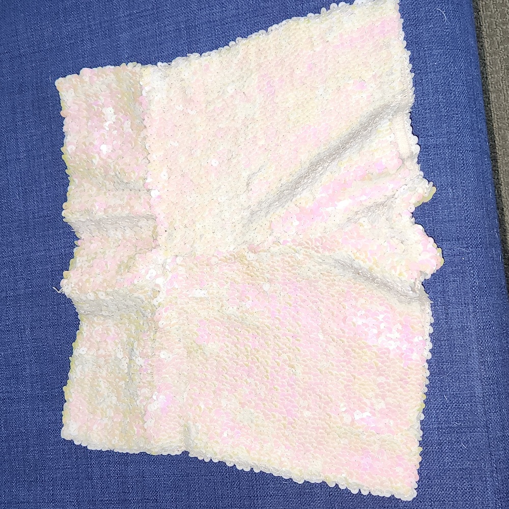Elastic sequin range shorts never worn